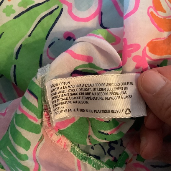 Lilly Pulitzer For Target Long Sleeve Button Down Top Size Small - Picture 12 of 16